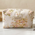 Vintage Floral Box Pouch